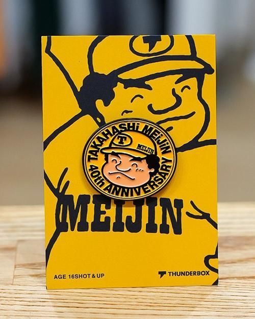 THUNDERBOX - 高橋名人40th ANNIVERSARY PINS | DOLL