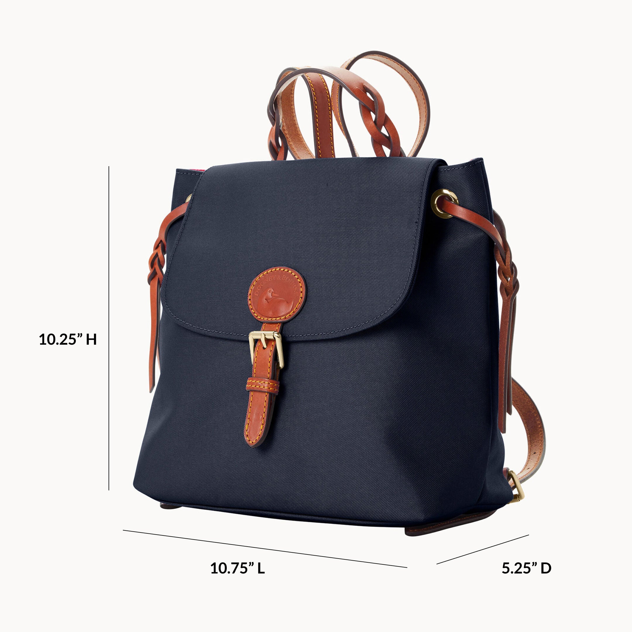 Nylon Flap Backpack – Dooney & Bourke