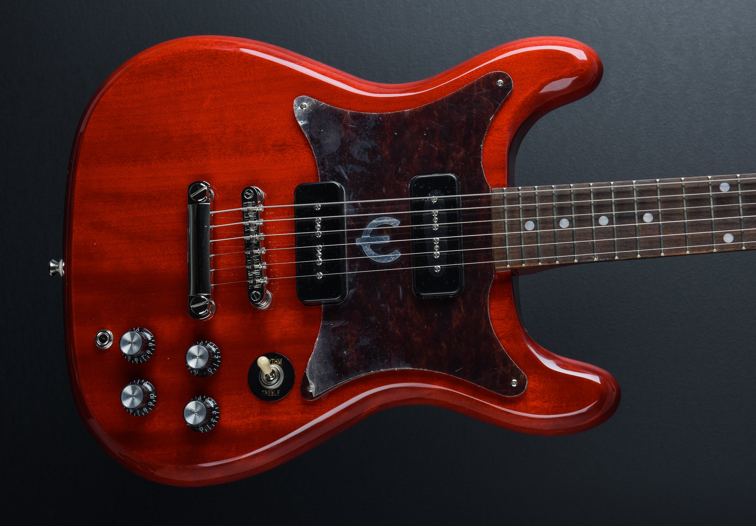 Wilshire P-90 – Cherry – Dave's Guitar Shop