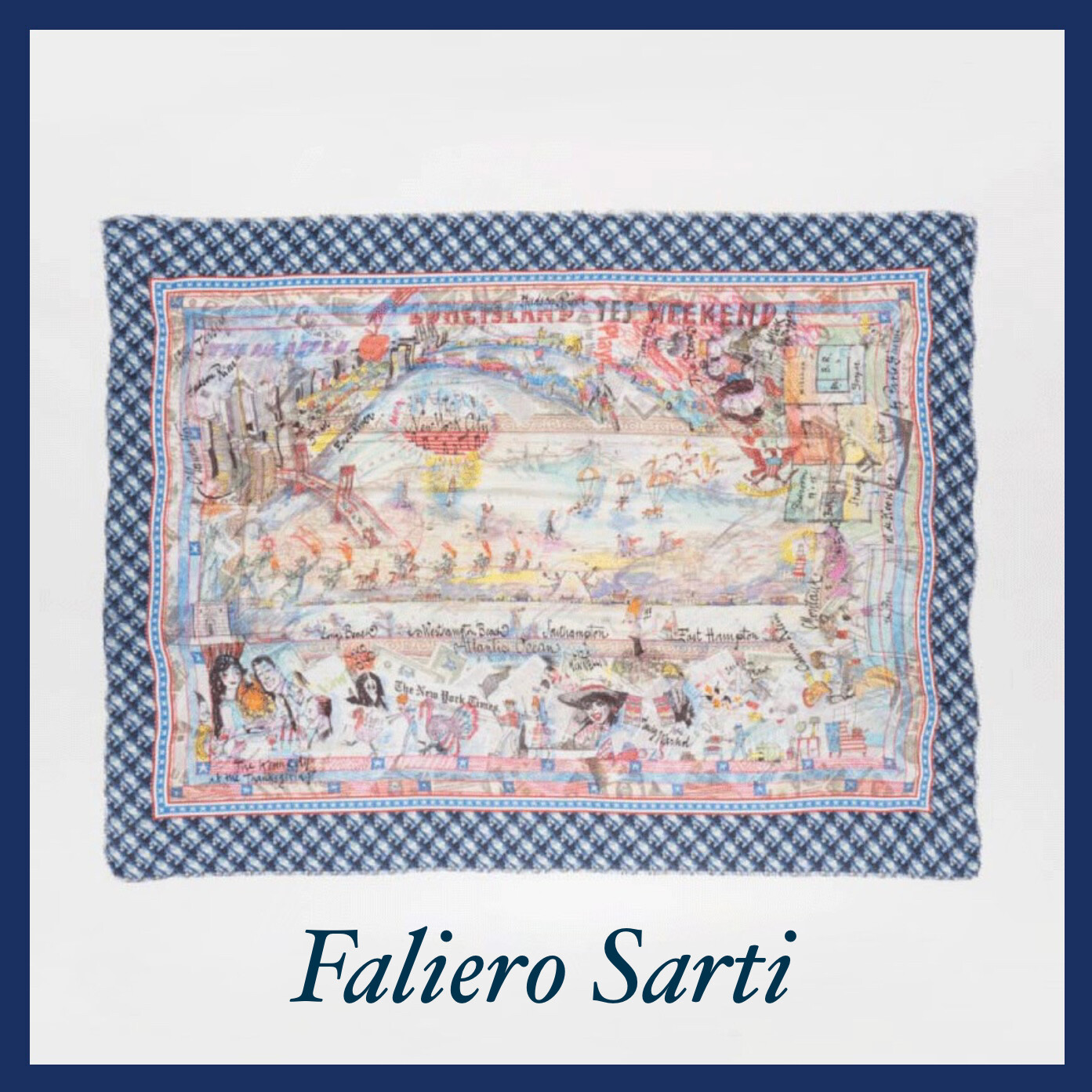 アッシュ・ぺー・フランス】ファリエロサルティのストール入荷