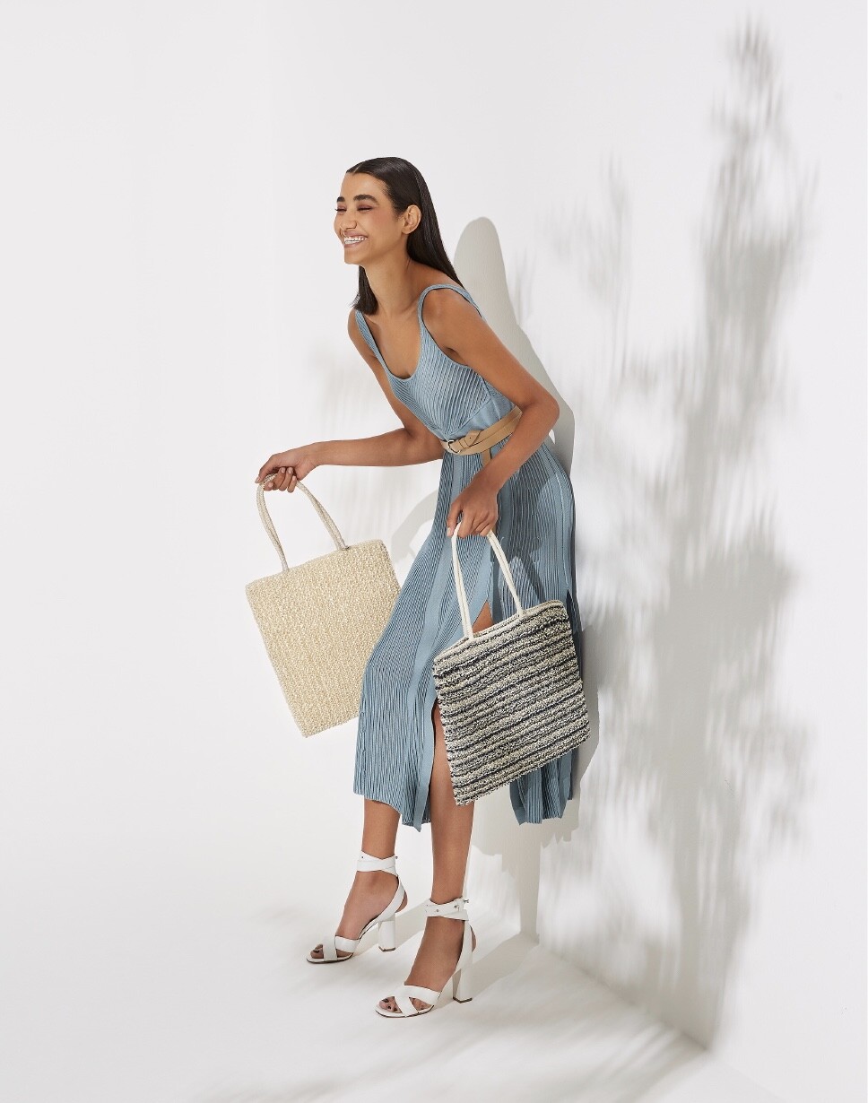 ワイヤーバッグで涼しげな印象に♪ | アンテプリマ | ショップブログ