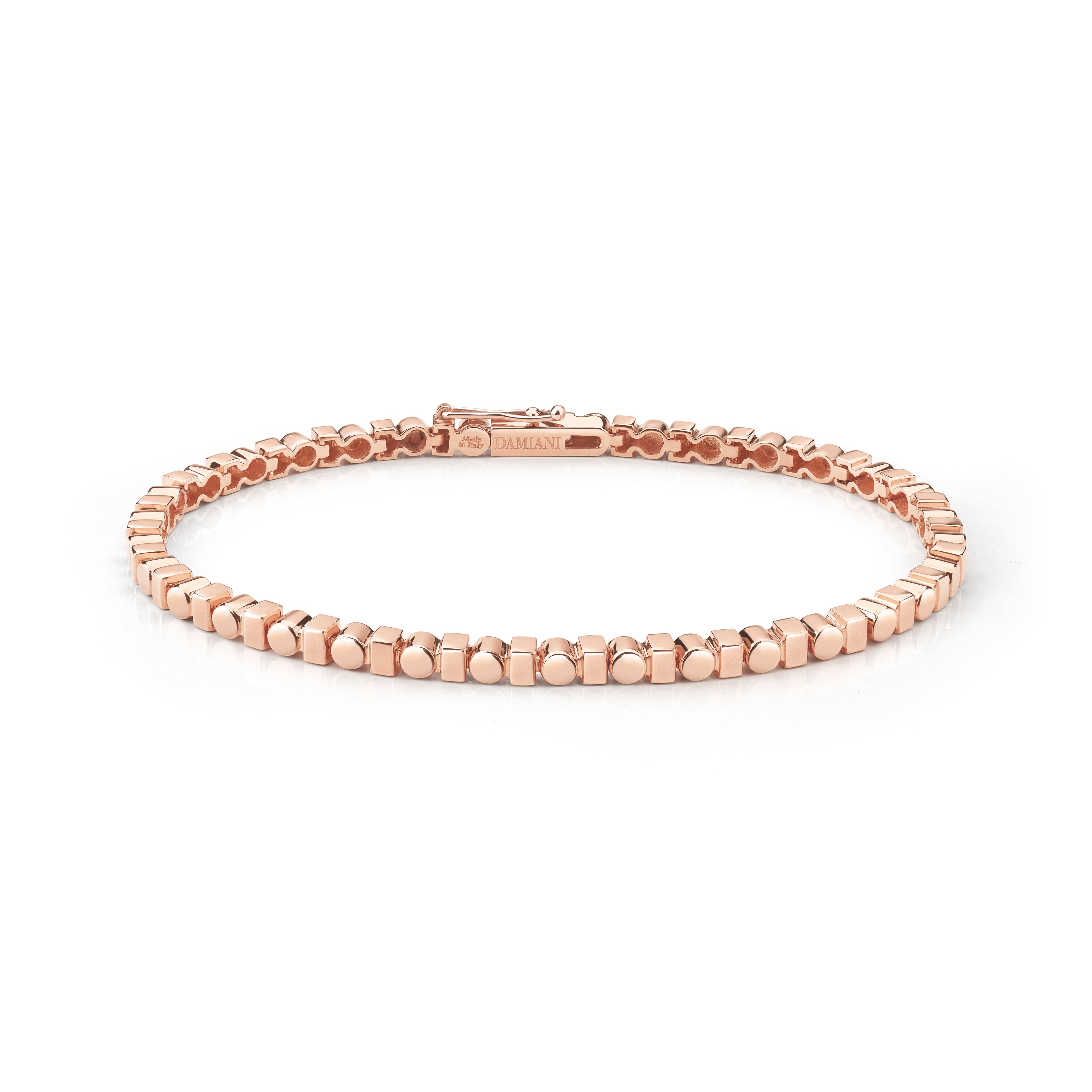 Pink gold bracelet