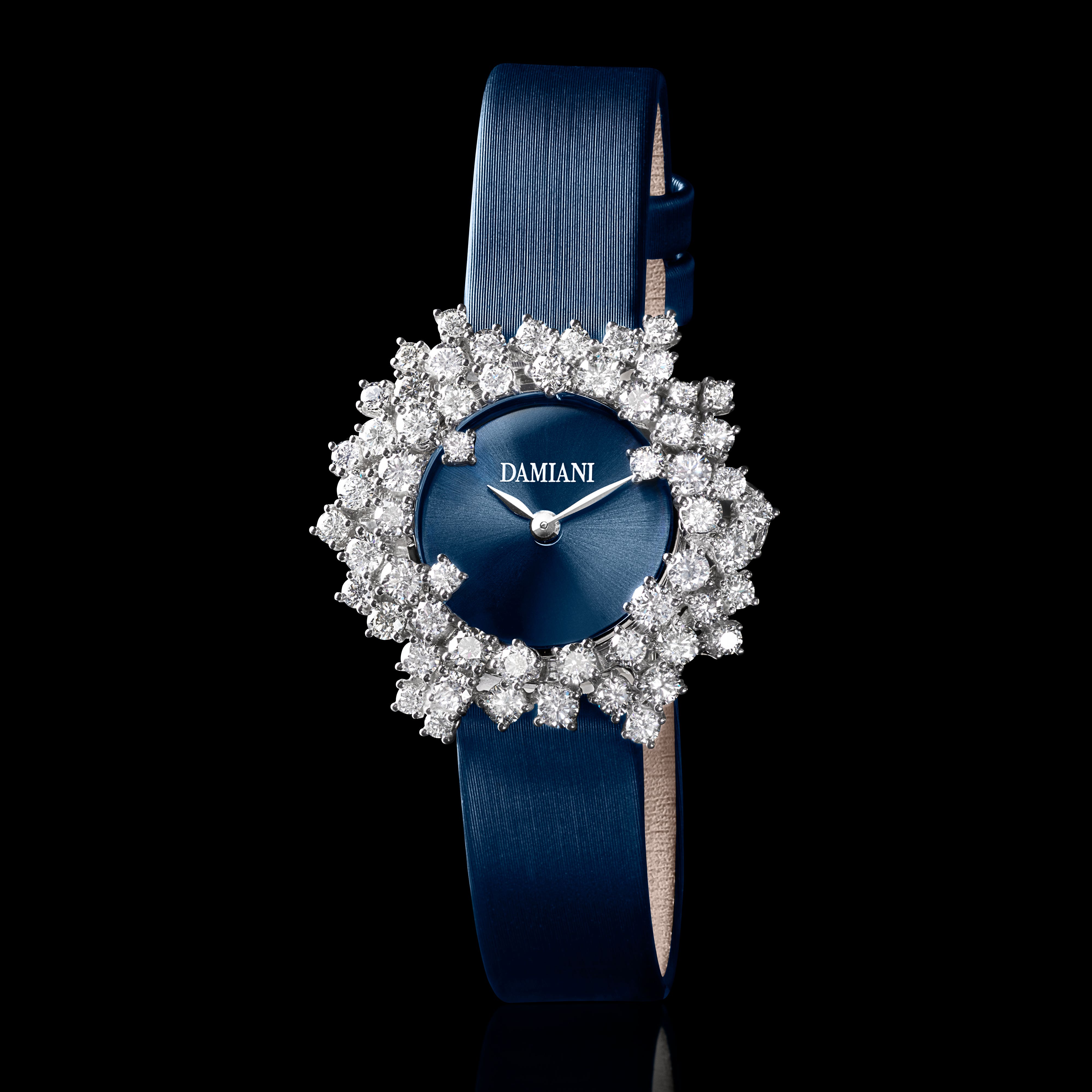 ホワイトゴールドとダイヤモンド ウォッチ - Damiani MIMOSA