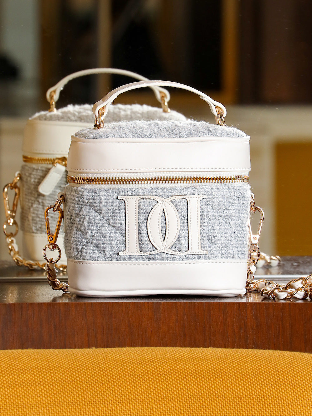 キルティングツイードミニバッグ – Darich (ダーリッチ)