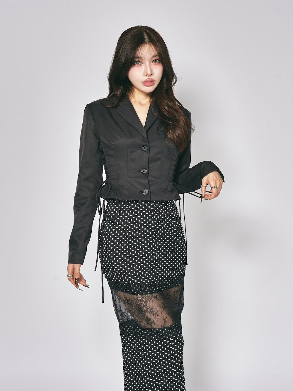 サイドレースアップショートジャケット – Darich (ダーリッチ)