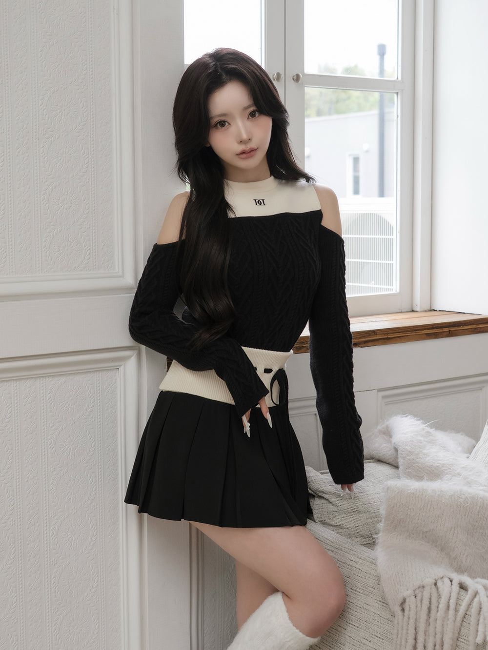 ショルダーオープンニットセットアップ – Darich (ダーリッチ)