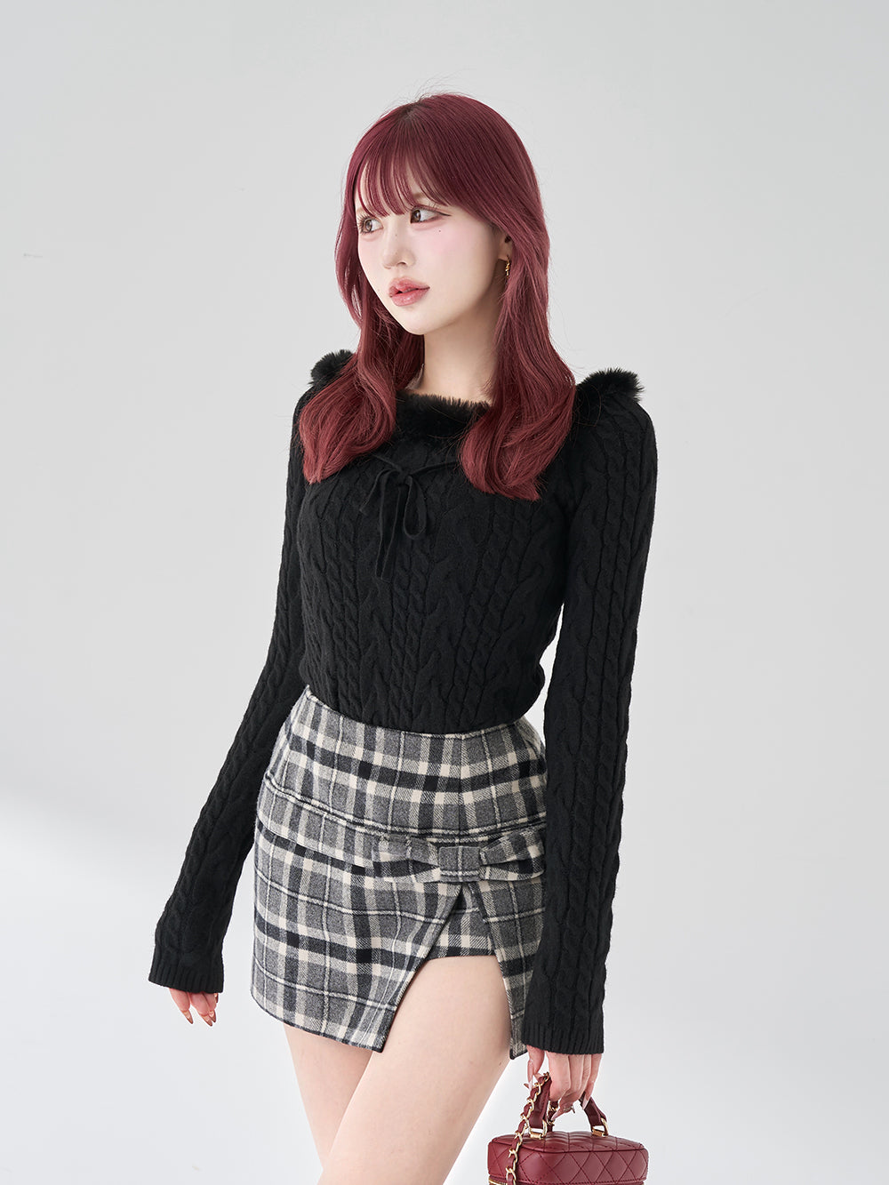 スムースファーリブニットトップス – Darich (ダーリッチ)