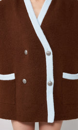 パイピングオーバーニットカーディガン – Darich (ダーリッチ)