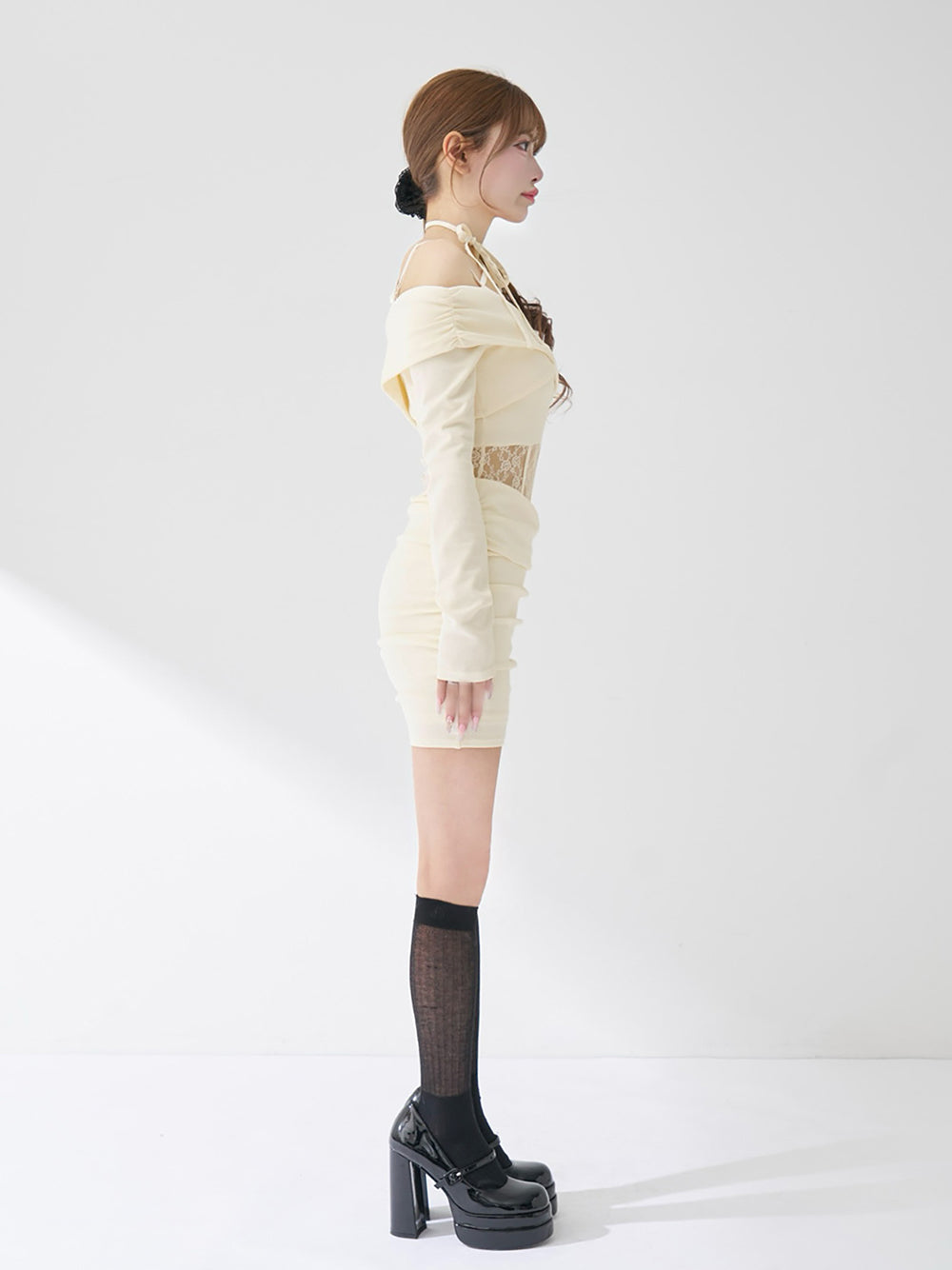 コルセットレースカットミニワンピース – Darich (ダーリッチ)