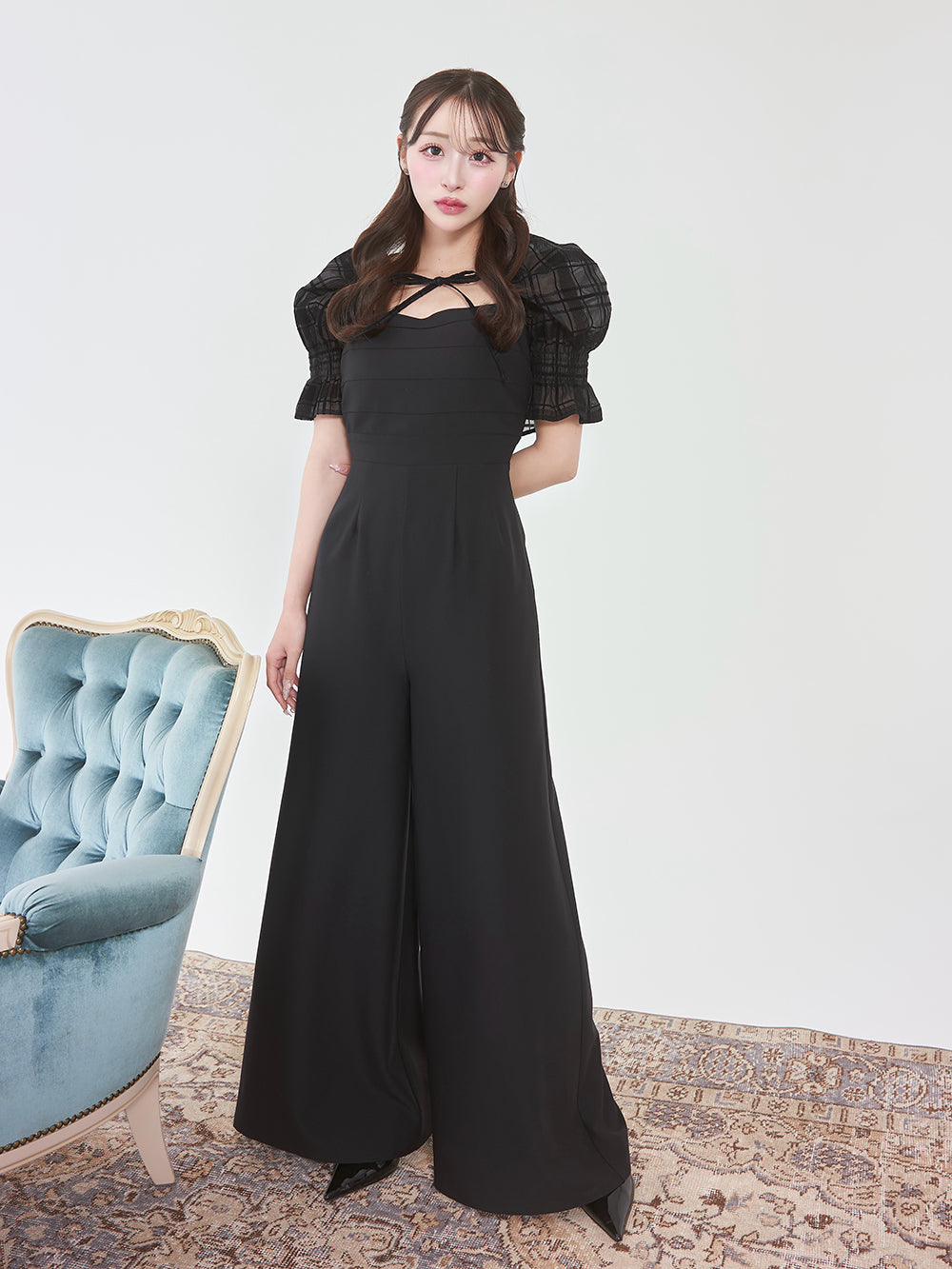 チェックボレロキャミロンパース – Darich (ダーリッチ)