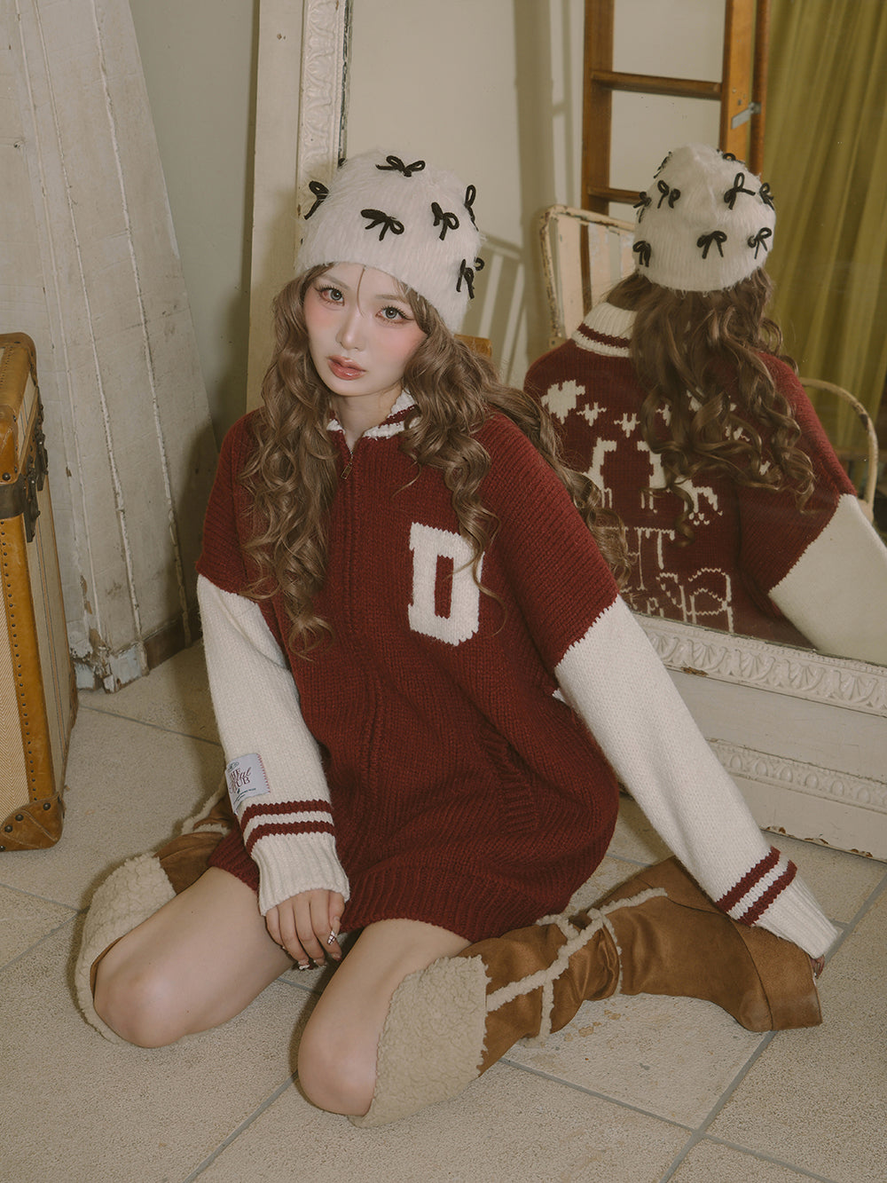 THE Social CLUBニットブルゾン – Darich (ダーリッチ)