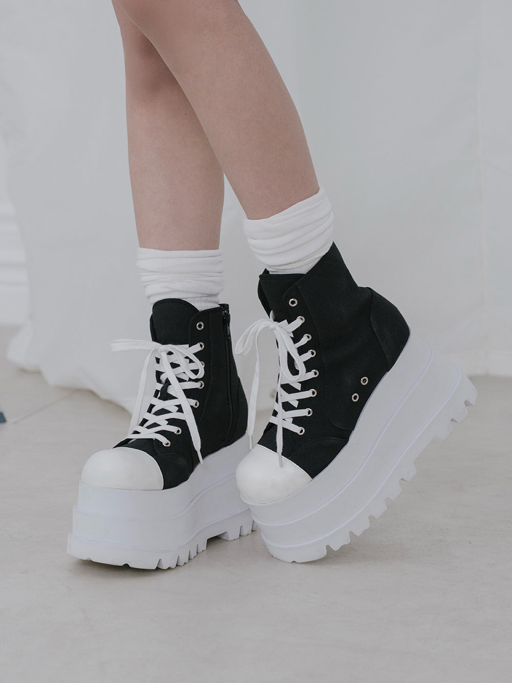 トリプルソールハイカットスニーカー – Darich (ダーリッチ)