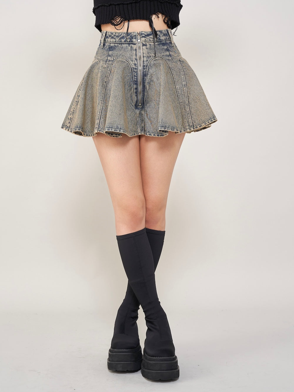 スパークルリボンアンサンブルニットトップス – Darich (ダーリッチ)