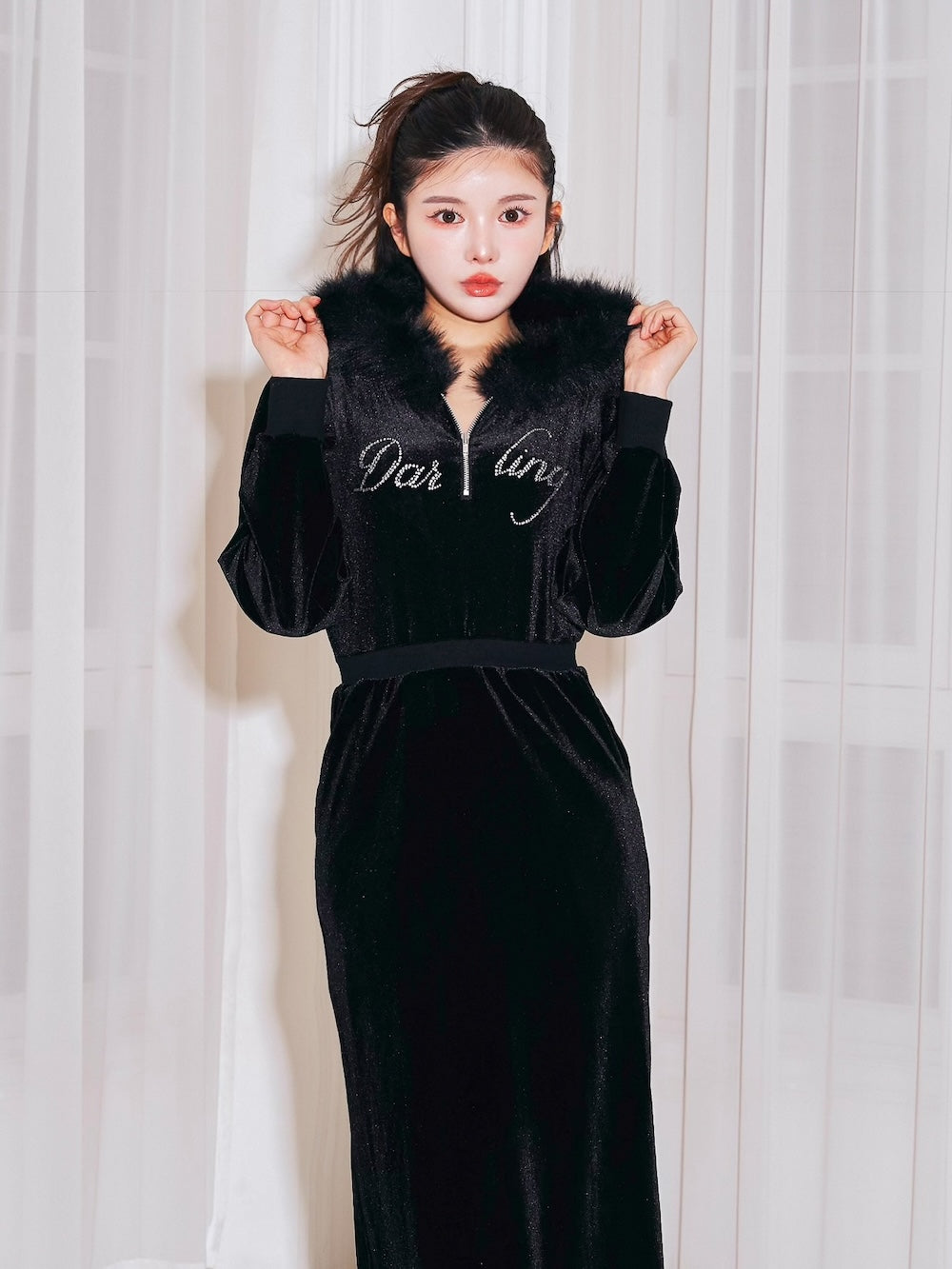 ウィンターベロアロングワンピース – Darich (ダーリッチ)