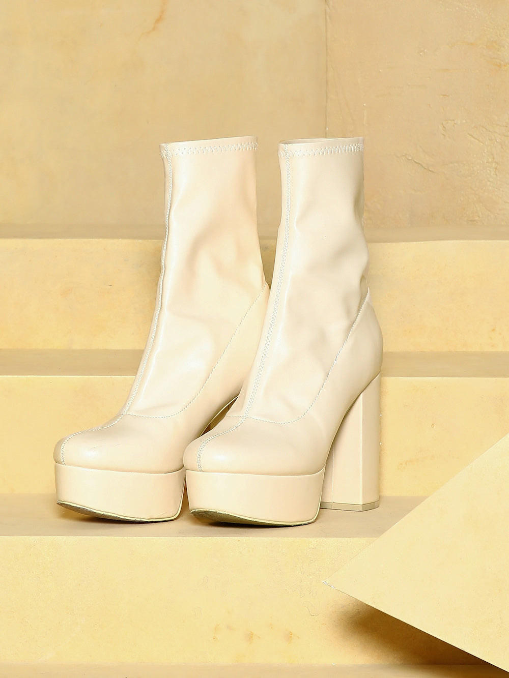 チャンキーヒールレザーブーツ – Darich (ダーリッチ)