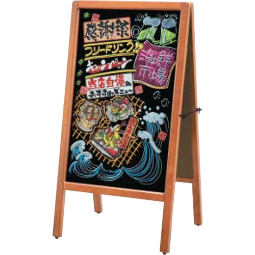 49443 A型看板（マーカー用ブラックボード）ブラックボードマーカー