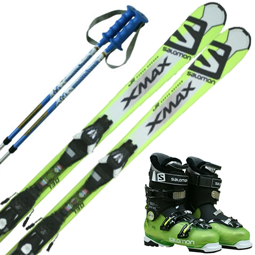 サロモン ジュニア スキー板130㎝ 3点セット スキー3点セット ジュニア