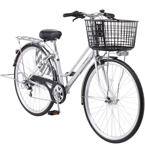 東海店舗受取限定】パンクしない自転車 シティ通学車 27インチ 外装6段