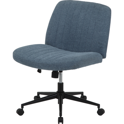 あぐらがかけるチェア BL 40731 不二貿易 オフィスチェア ブルー