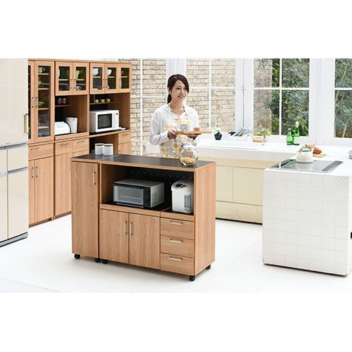 キッチンカウンター カウンターキッチン レンジ台 120 FAP-0030-NABK