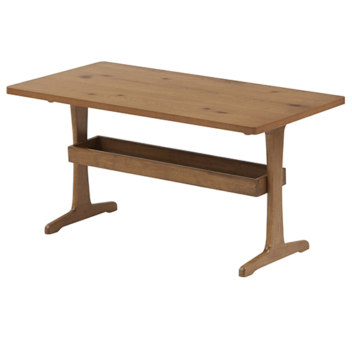 ミドルセンターテーブル 幅110 バケット ミドルブラウン 331513 関家具