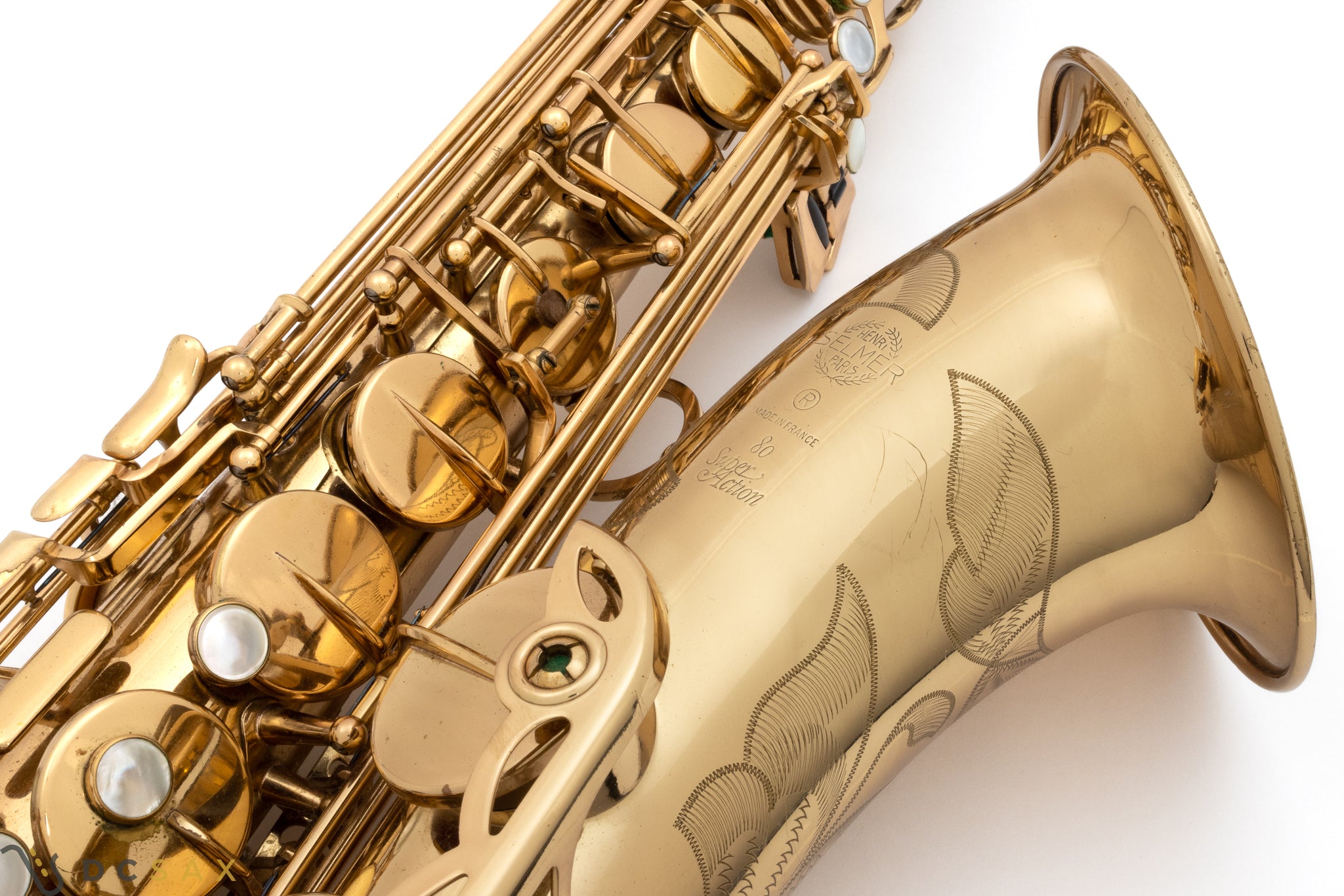 Selmer Super Action 80 Tenor Saxophone, Just Serviced – DC Sax