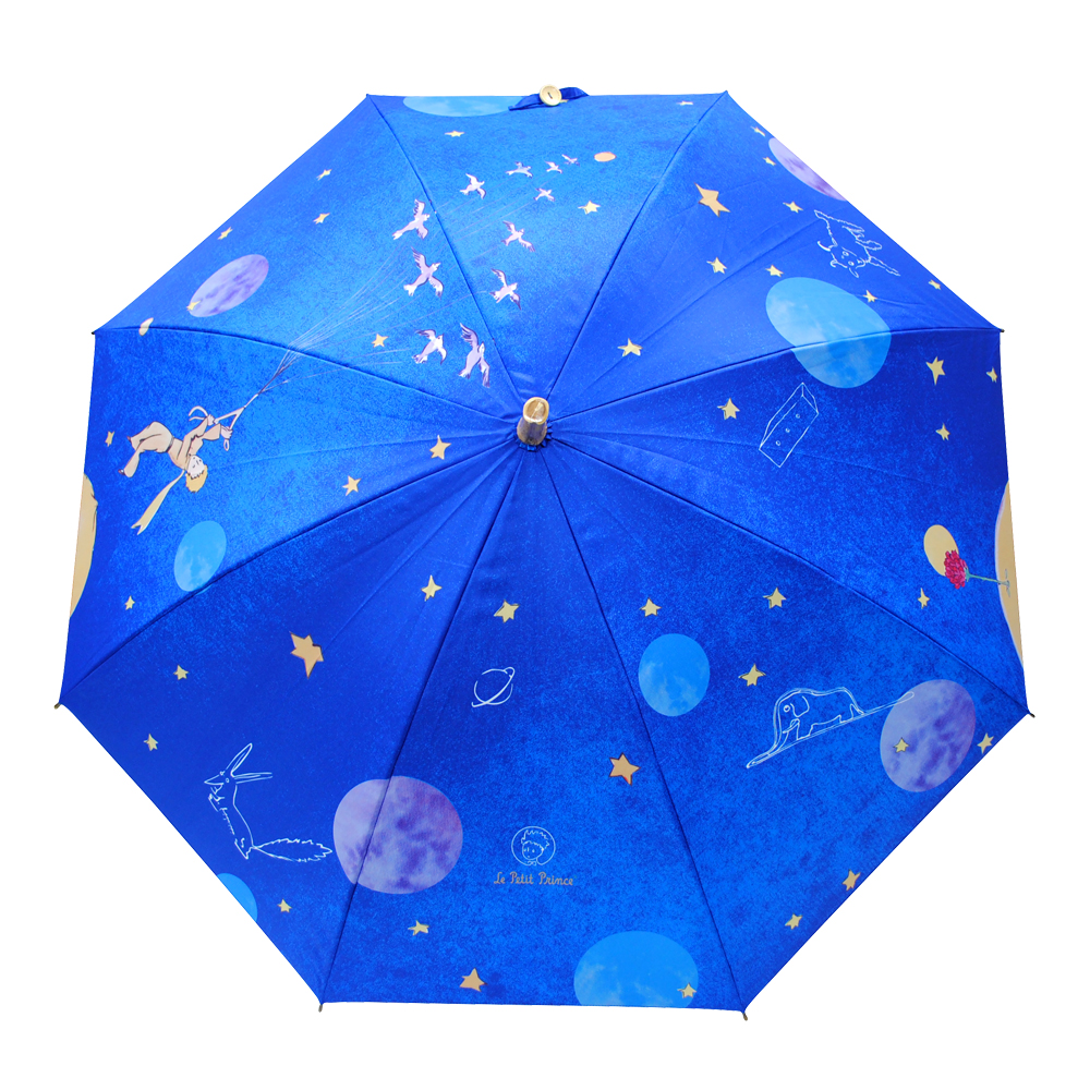 UVカット晴雨兼用長傘-星の王子さま｜名入れ通販のディアカーズ