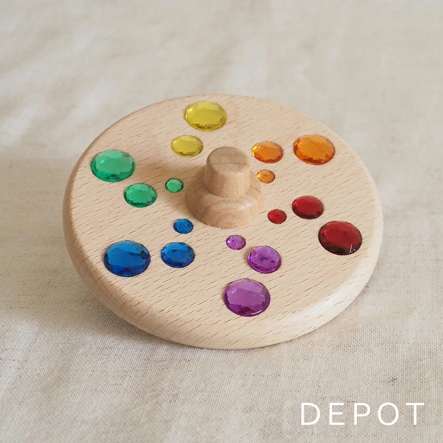 ニック社 【ニックスロープ用 ジュエル円盤】 nic 木製 スロープ 知育