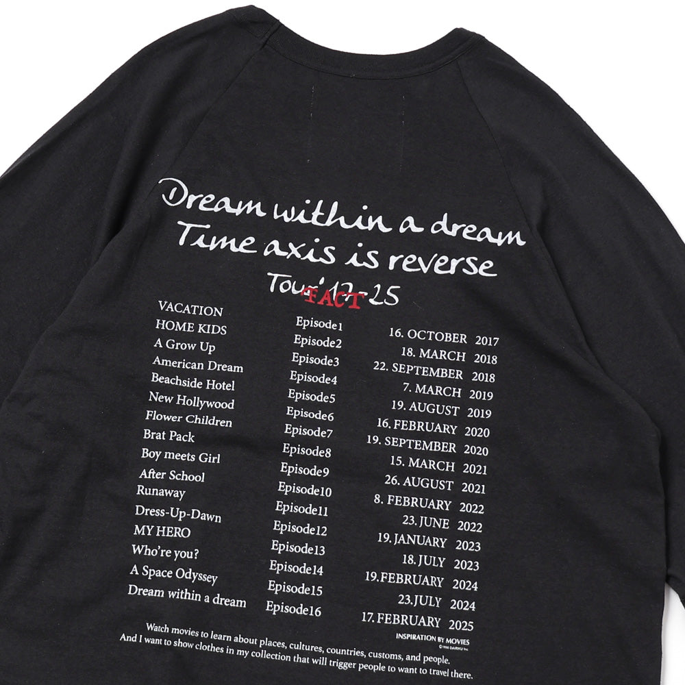 DAIRIKU(ダイリク)THE BAT Tour Raglan Tee (25AW C5) | DAIRIKU