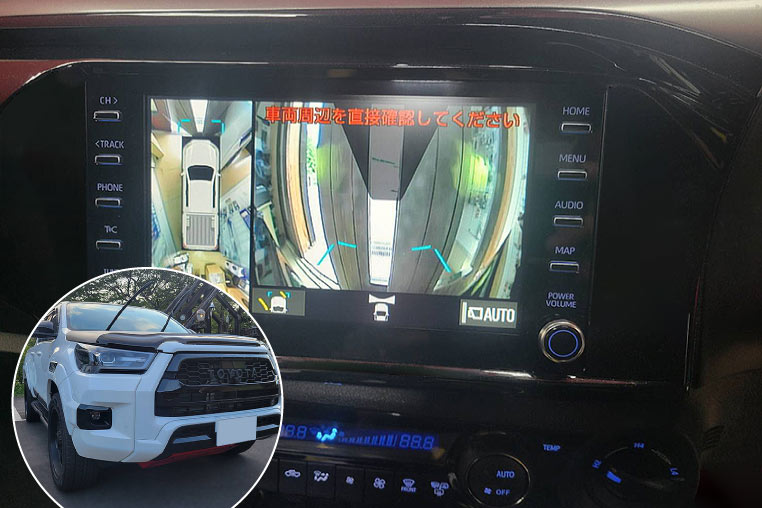 GRハイラックスのディスプレイオーディオを社外ナビに交換する方法