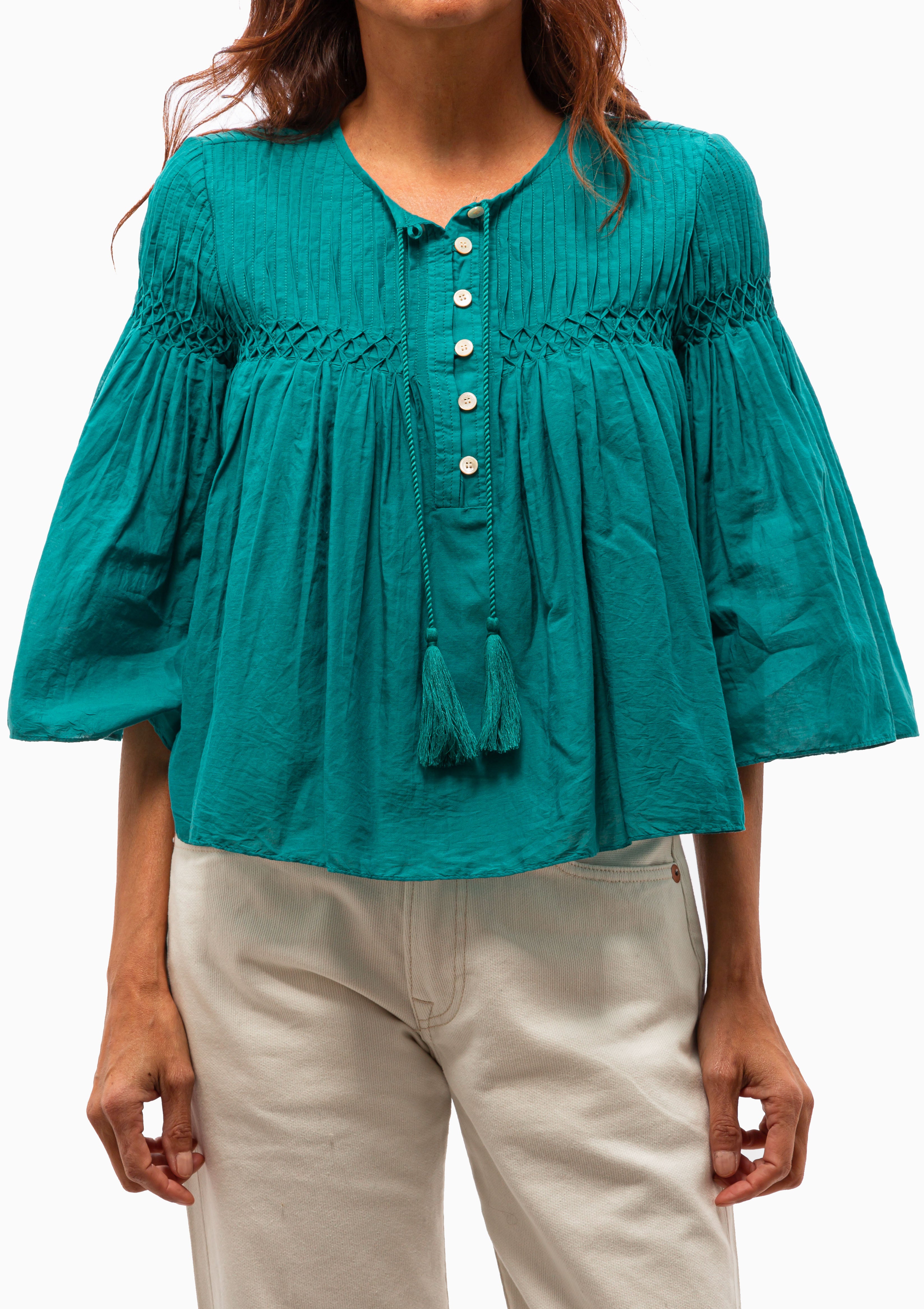 Isabel Marant Étoile | Axeliana Top | Emerald