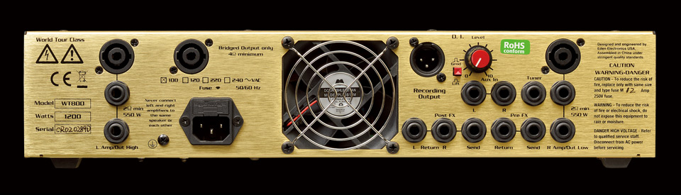 EDEN AMPLIFIERSをFIRE（the Badasses）が試奏レポート！Pt.1【楽器