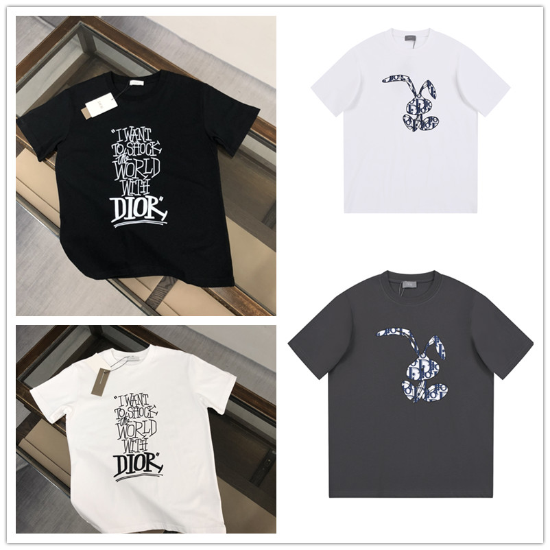 ブランドディオール tシャツ 夏 オーバーサイズ ゆったり tシャツ
