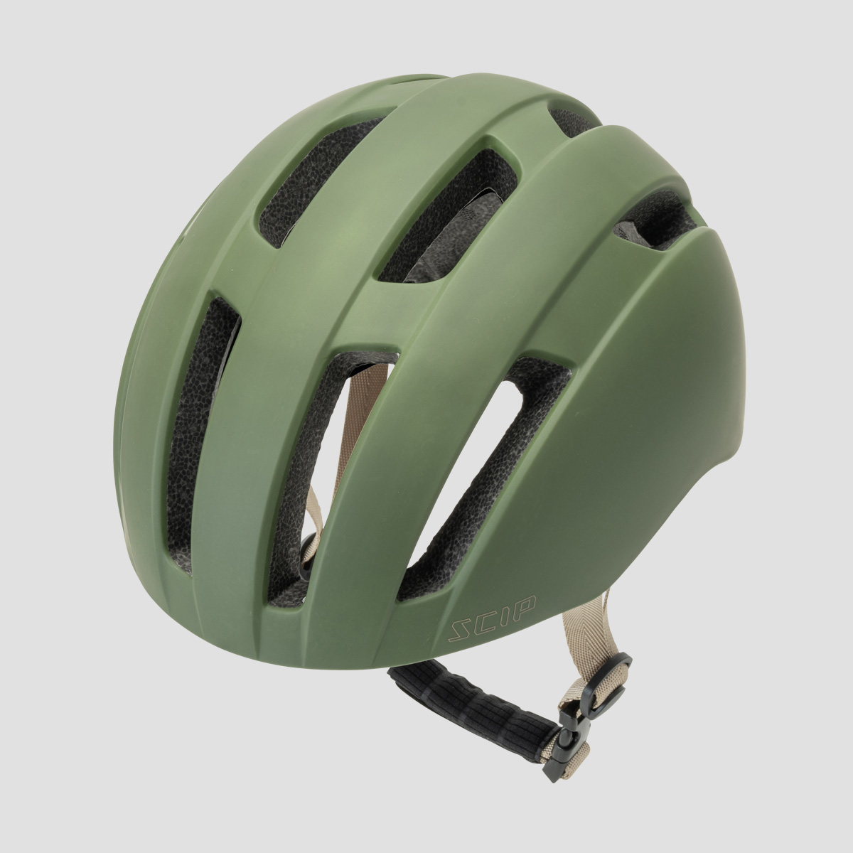 CROSS SECTION スキップ アーバン ヘルメット マットオリーブ