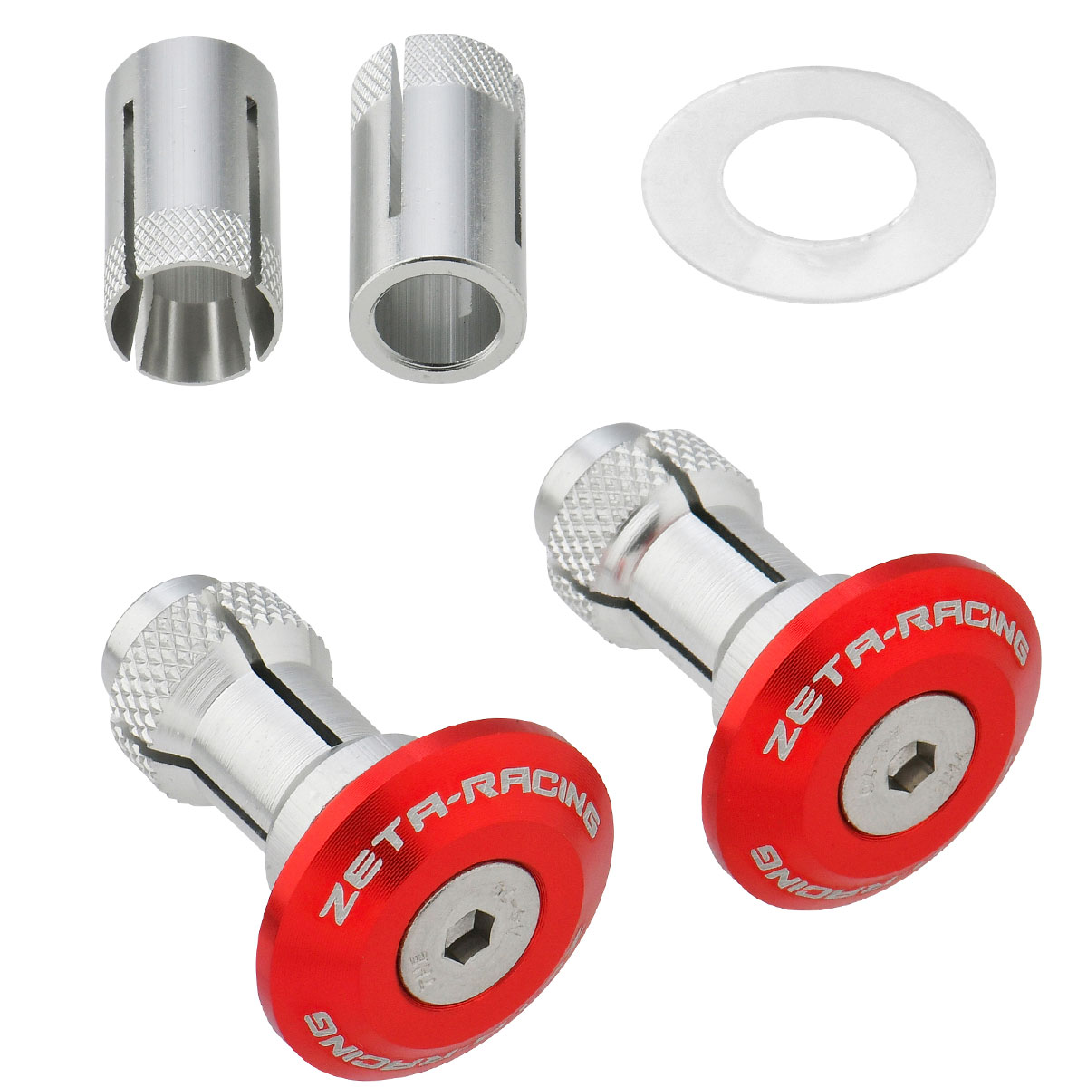 ZETA RACING バーエンドプラグ| Dirtbikeplus (ダートバイクプラス)