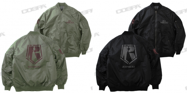 装甲騎兵ボトムズ』より「レッドショルダー」MA-1ジャケット、ジップ