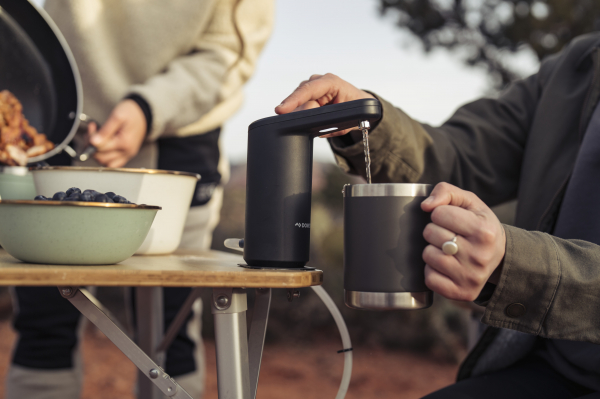 株式会社阿部商会 取り合いブランドDOMETICからポータブル電動給水栓