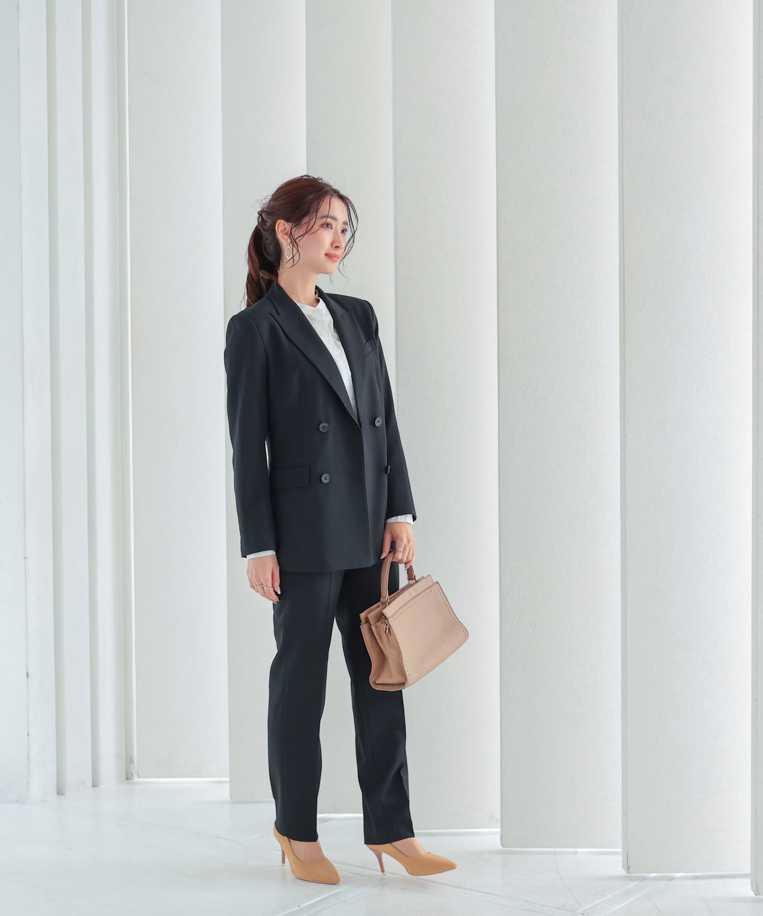 スーツ上下セット ジャケット パンツds2405 ブラック – [公式]DRESS+