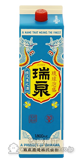 瑞泉 一升 紙パック/瑞泉酒造(株)：泡盛・古酒の通販ショッピングサイト