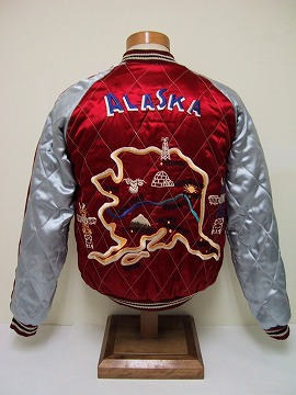 テーラー東洋 スカジャン ALASKA×ALASKA MAP 商品詳細│東洋