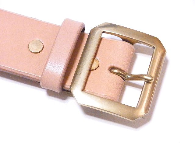 Pherrow's[フェローズ] ベルト サドルレザー シングルピン PLB1-B