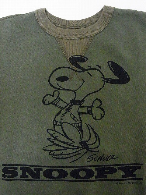 Buzz Rickson's[バズリクソンズ]×PEANUTS[ピーナッツ] スウェット