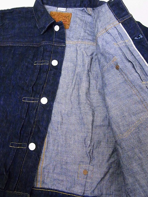 WAREHOUSE[ウエアハウス] デニムジャケット DD-2001 Tバックスタイル