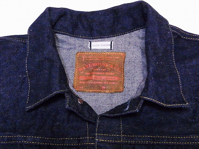 WAREHOUSE[ウエアハウス] デニムジャケット DD-S2001XX WWII 大戦