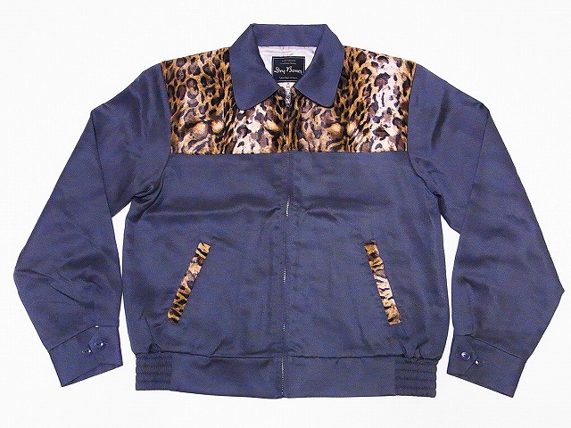 Dry Bones[ドライボーンズ] ギャバジンジャケット DJ-982 ヒョウ柄