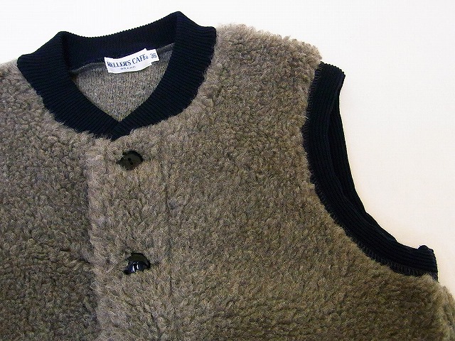 HELLER'S CAFE[ヘラーズカフェ] オールドフリース パイルベスト 1920's