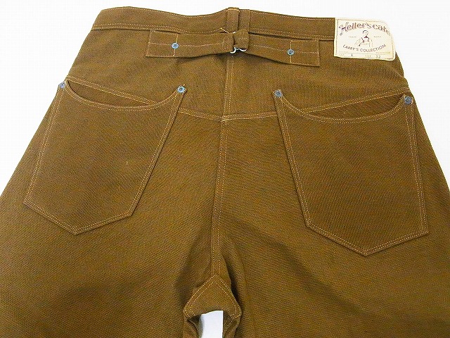 HELLER'S CAFE[ヘラーズカフェ] ブラウンダックパンツ HC-1