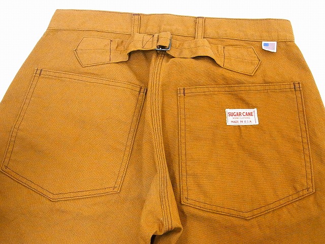 SUGAR CANE[シュガーケーン] ワークパンツ ブラウンダック SC41511