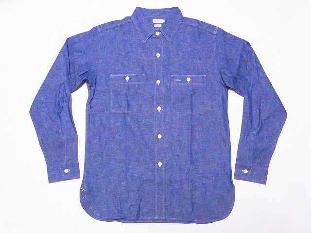 WAREHOUSE[ウエアハウス] シャンブレーシャツ 3035 ルーズフィット