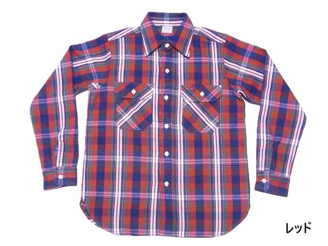 WAREHOUSE[ウエアハウス] ネルシャツ D柄 3104 フランネルシャツ